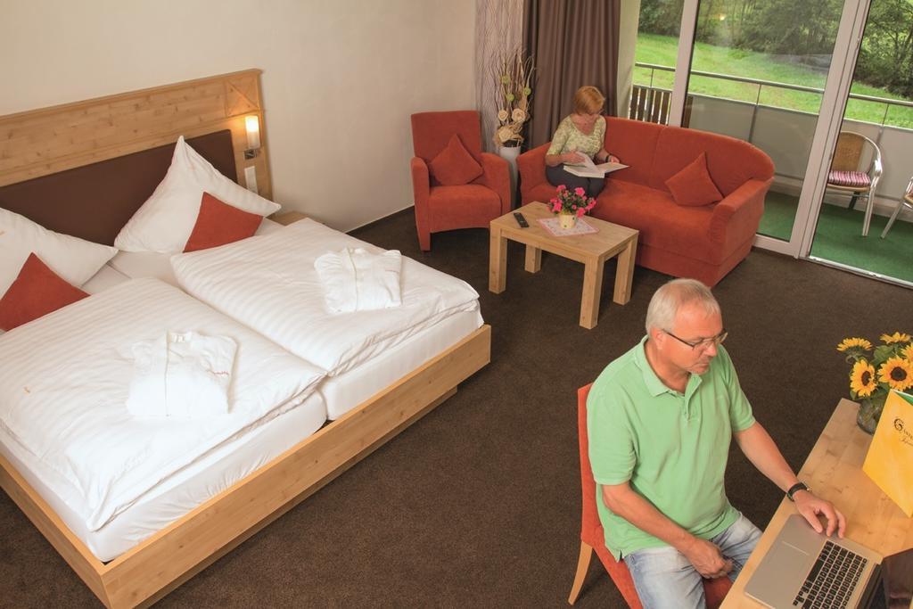 Landgasthof Adler Pelzmuehle Biederbach Baden-Württemberg Værelse billede